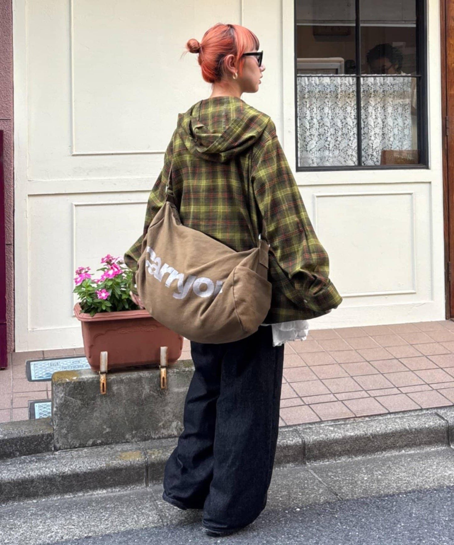 【男女通用】帆布波士頓鼓包