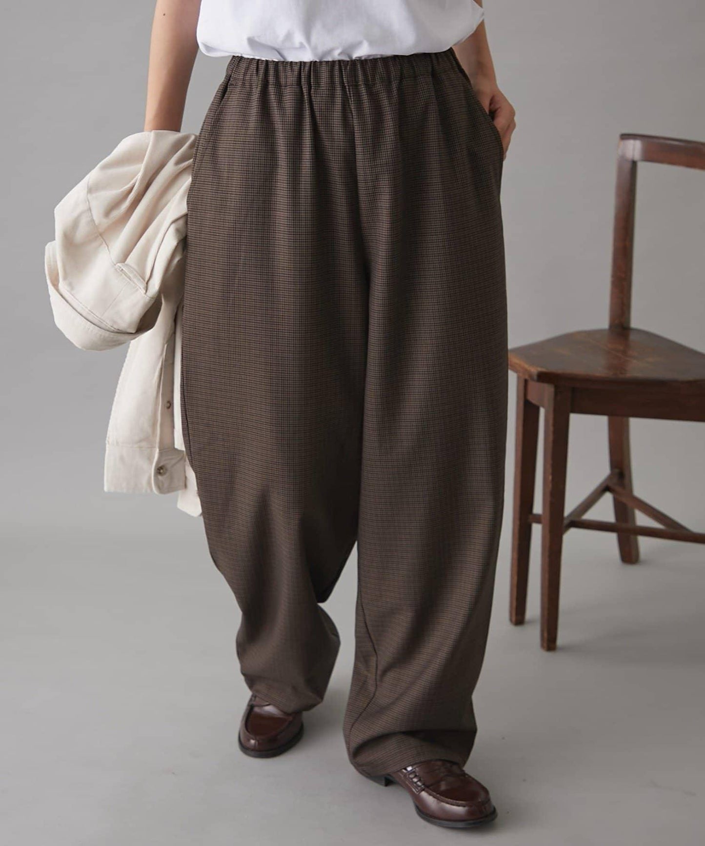 GEVACO格紋休閒褲