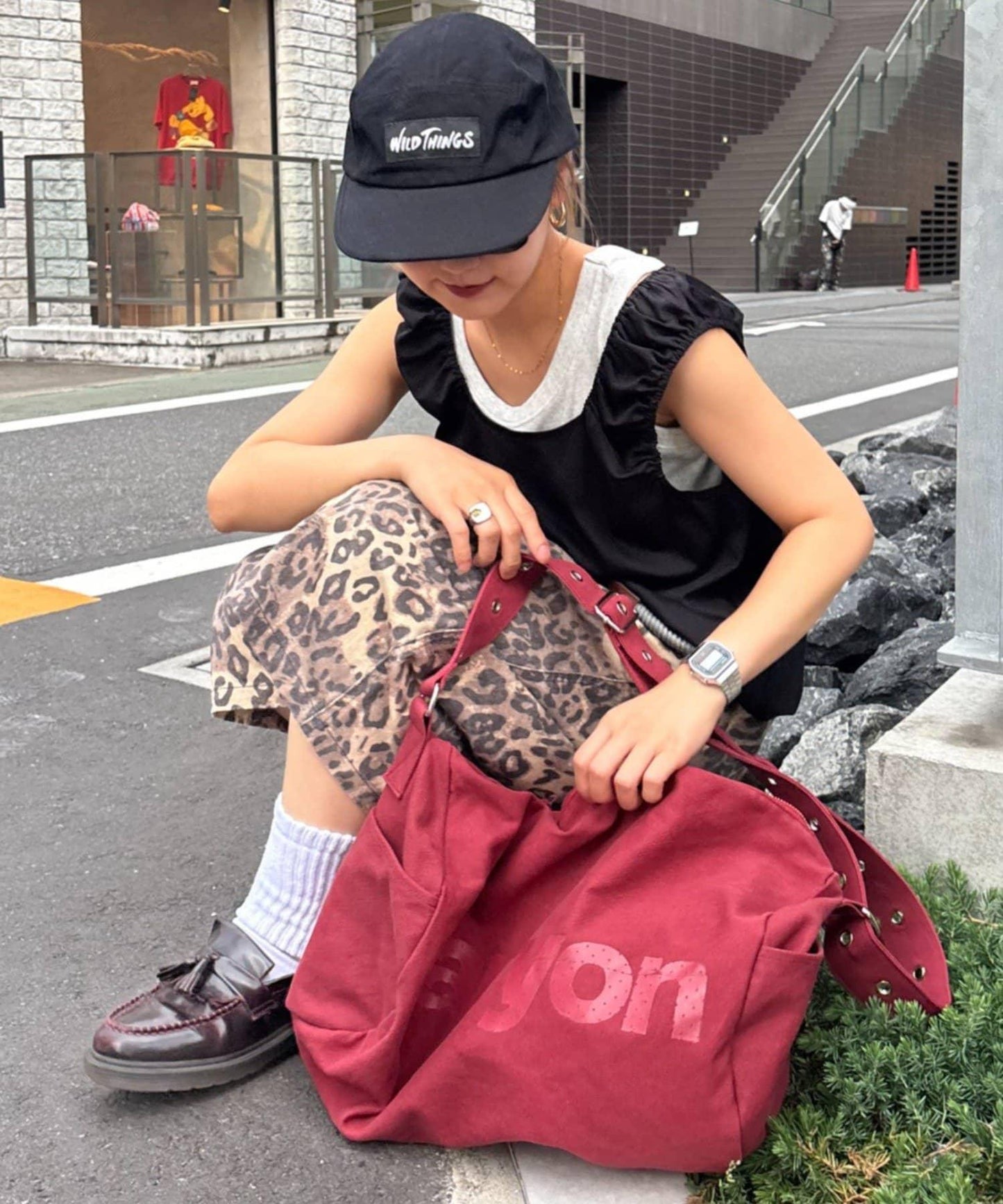 【男女通用】帆布波士頓鼓包