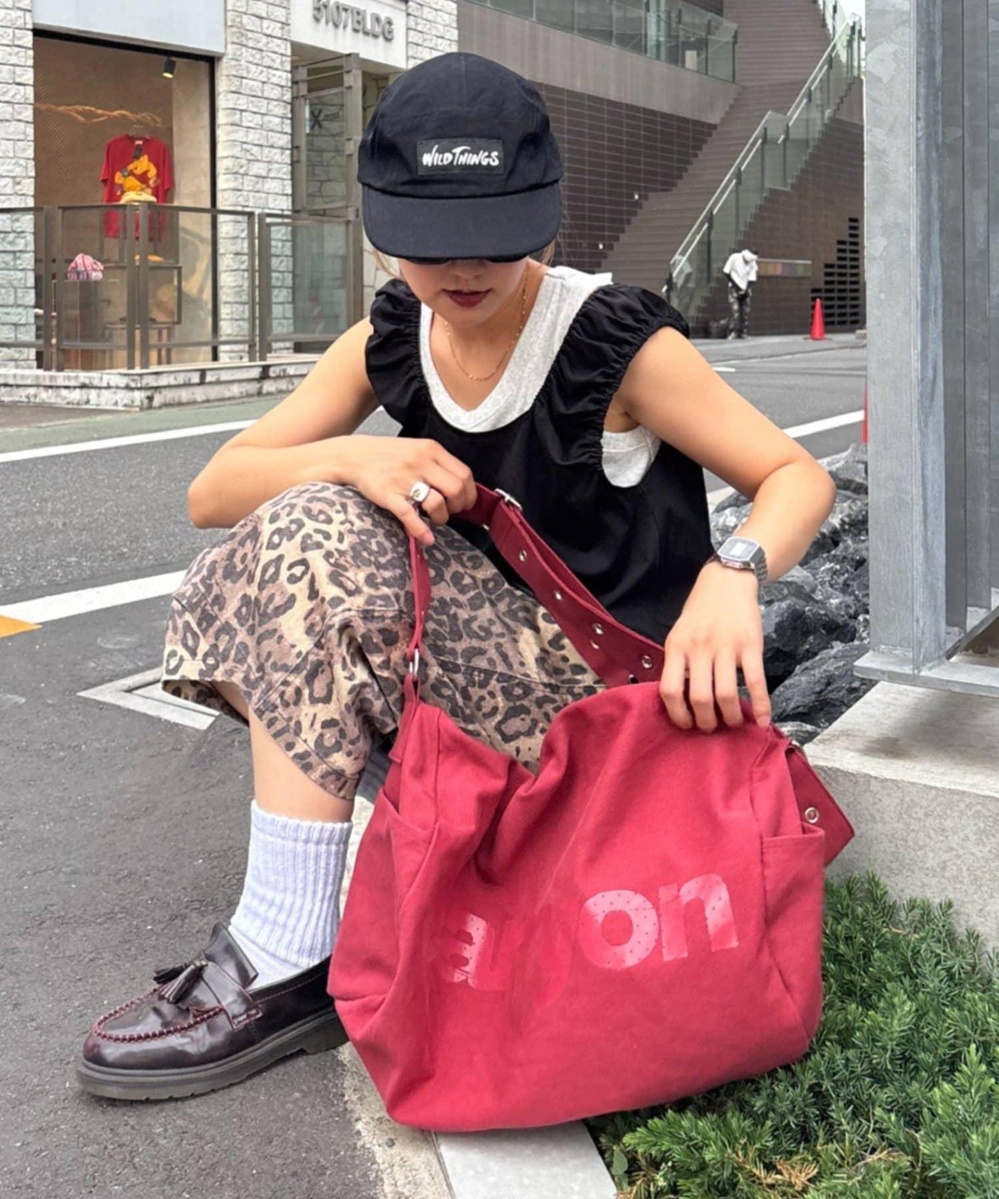 【男女通用】帆布波士頓鼓包
