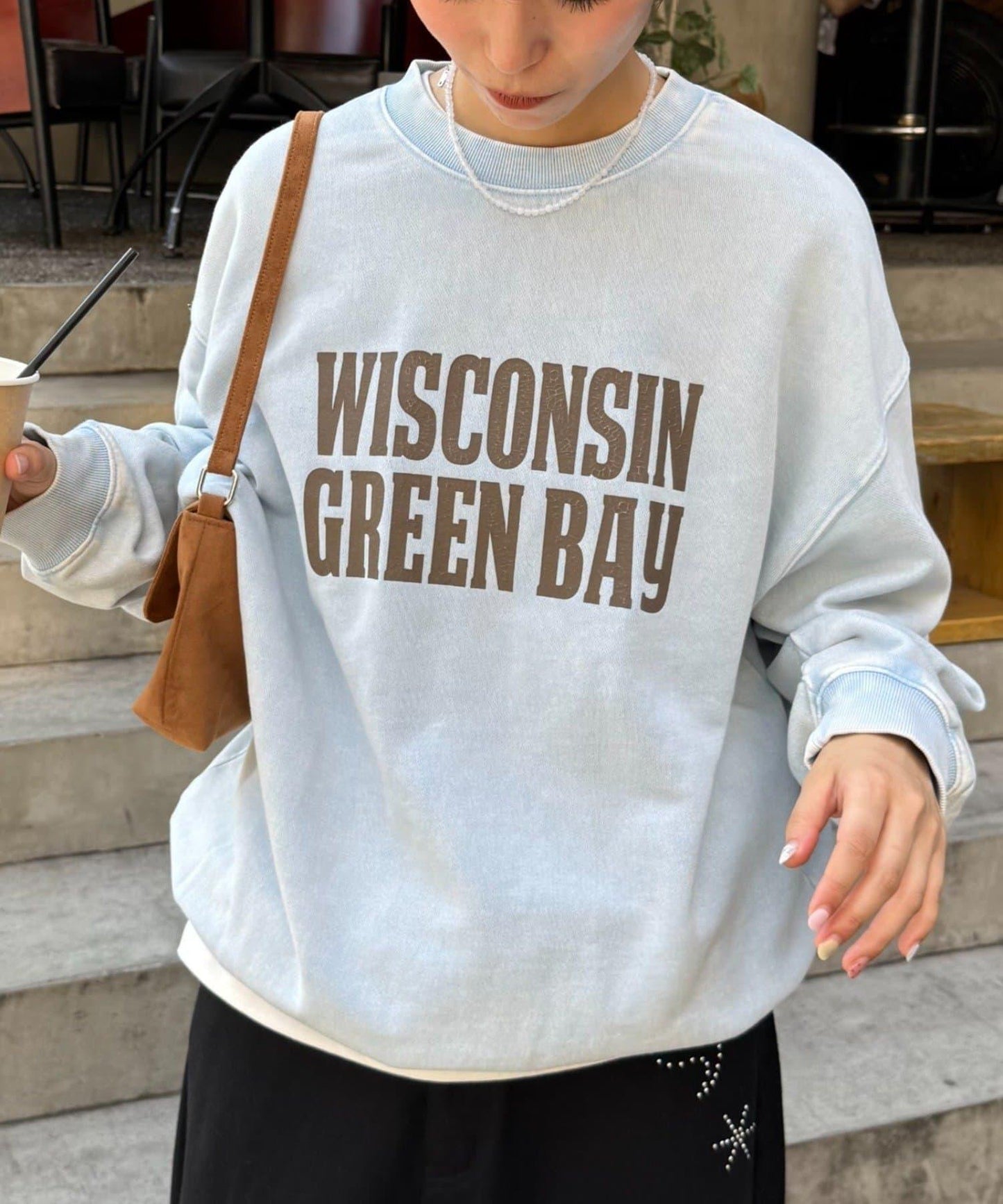 【男女同款】新款酸洗標誌衛衣