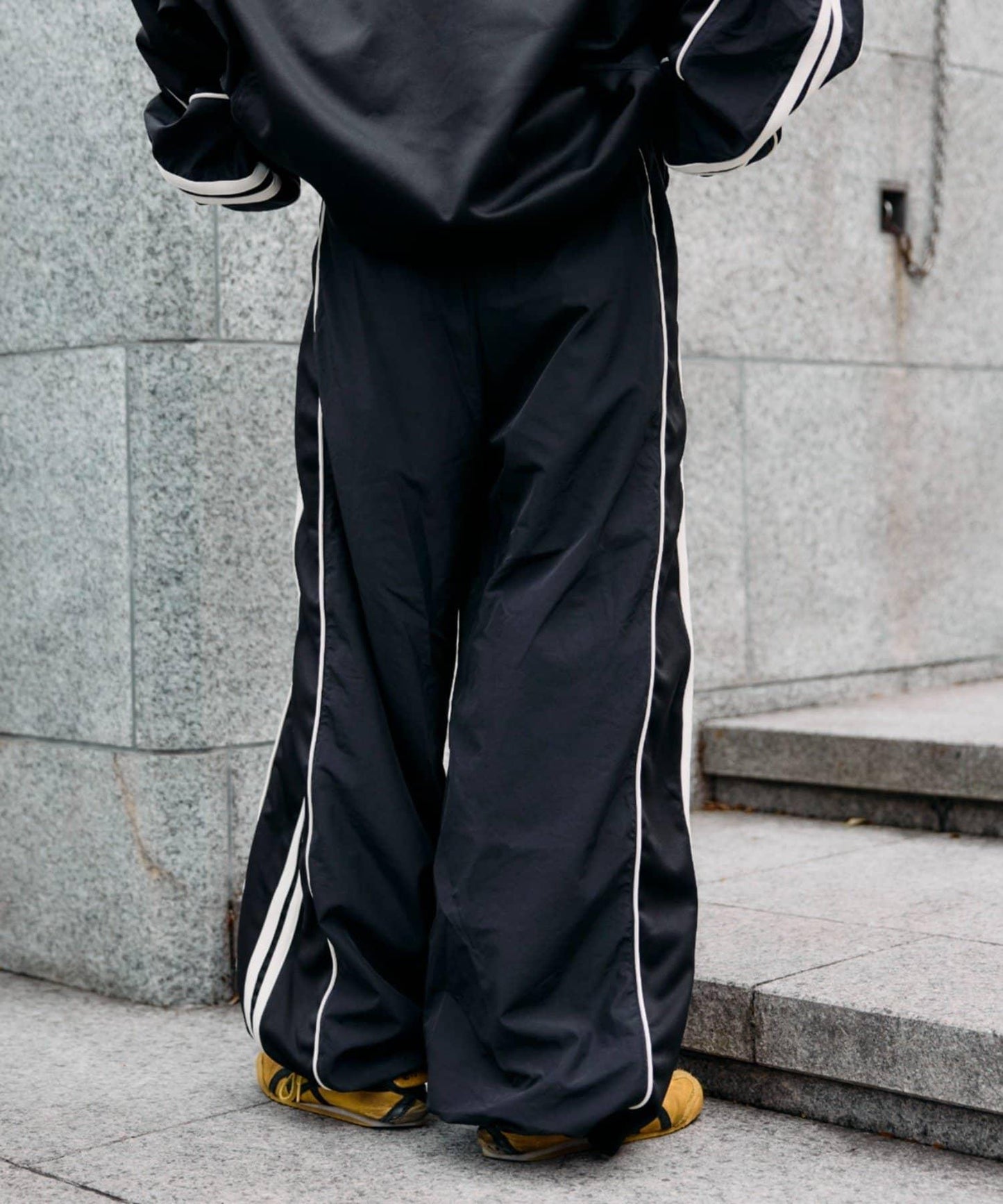 etsinta改良版寬鬆針織褲