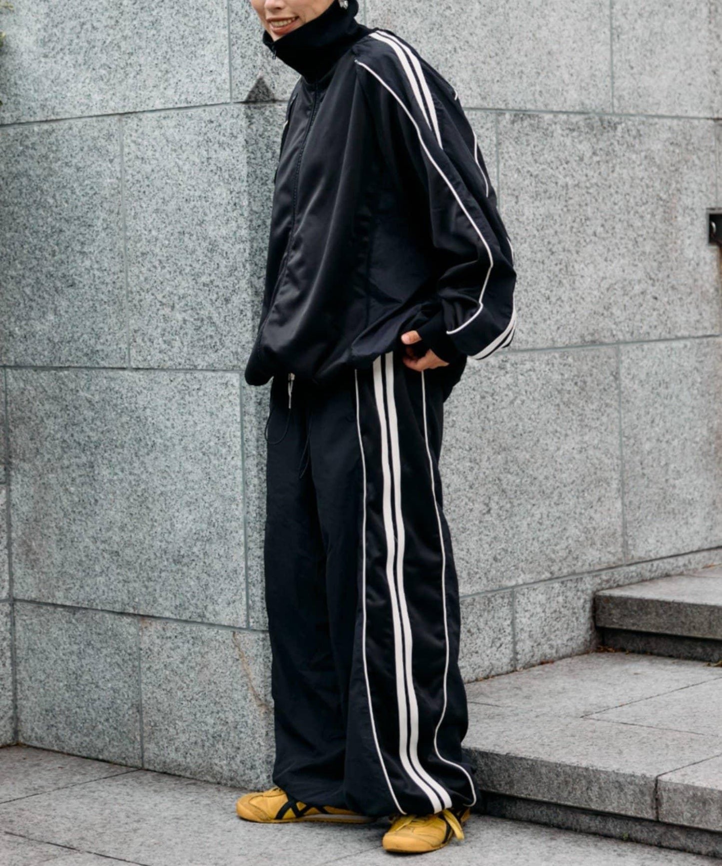 etsinta改良版寬鬆針織褲