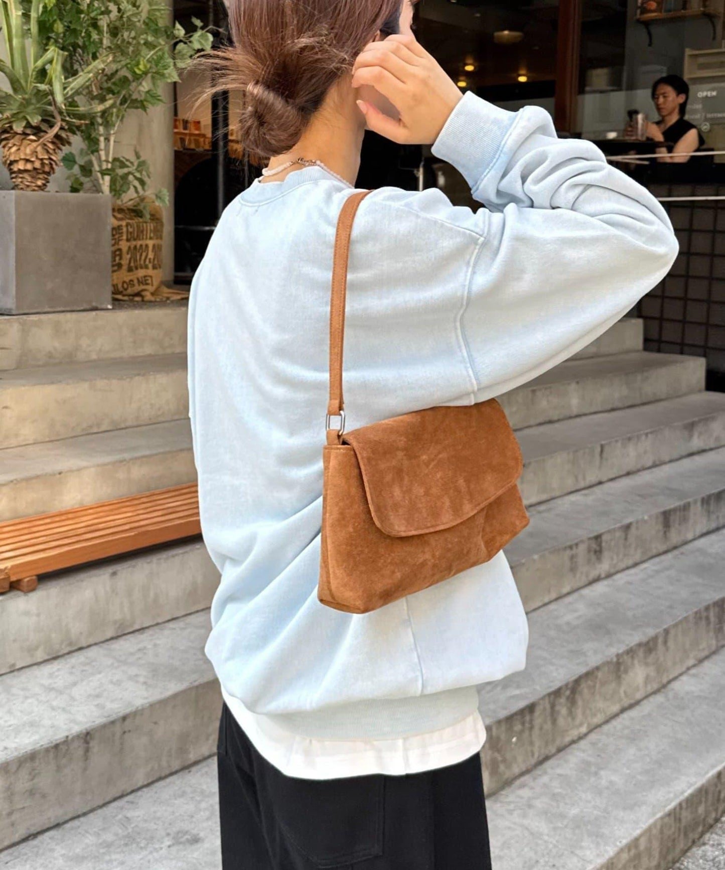 【男女同款】新款酸洗標誌衛衣