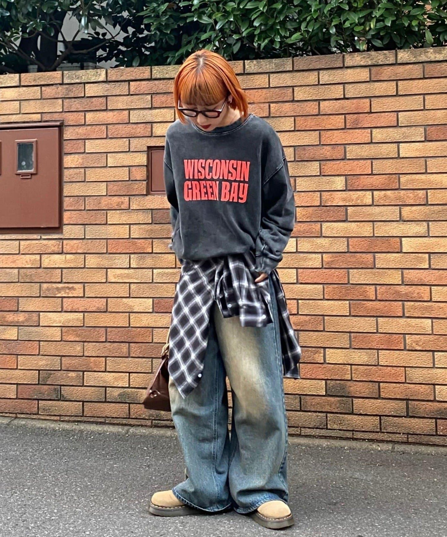 【男女同款】新款酸洗標誌衛衣