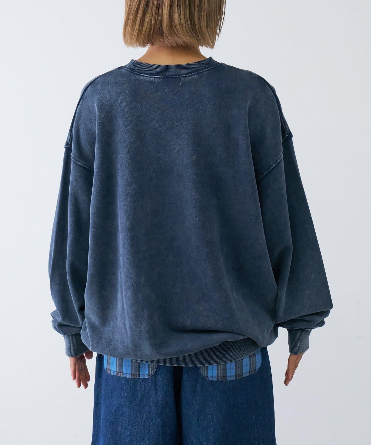 【男女同款】新款酸洗標誌衛衣