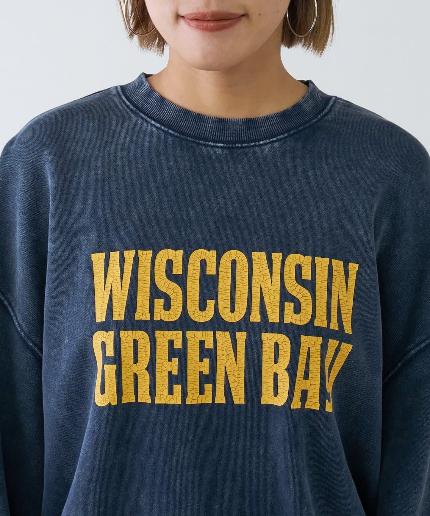 【男女同款】新款酸洗標誌衛衣