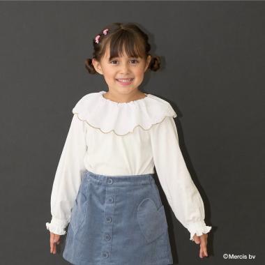 【商品】【Miffy】【軟棉】棉質蕾絲領上衣