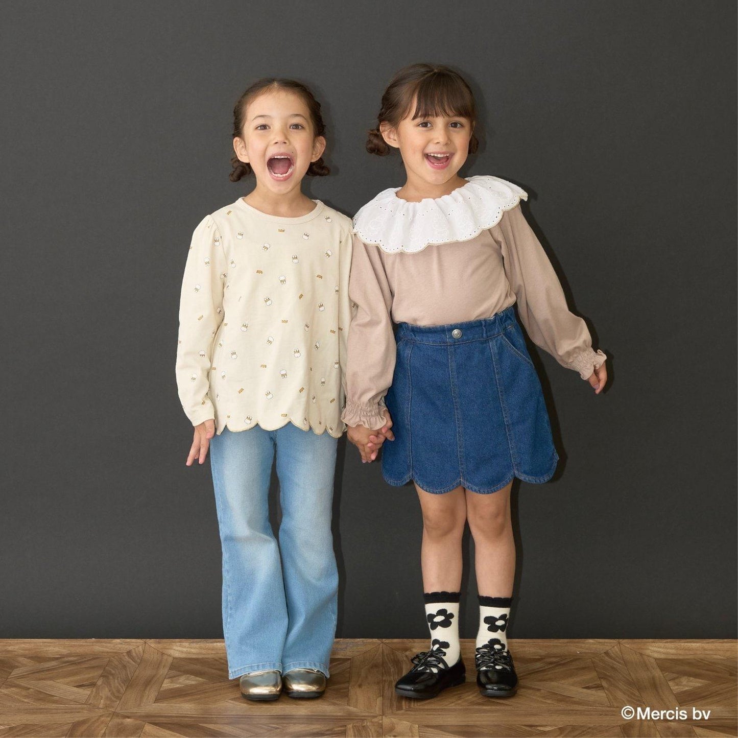 【商品】【Miffy】【軟棉】棉質蕾絲領上衣