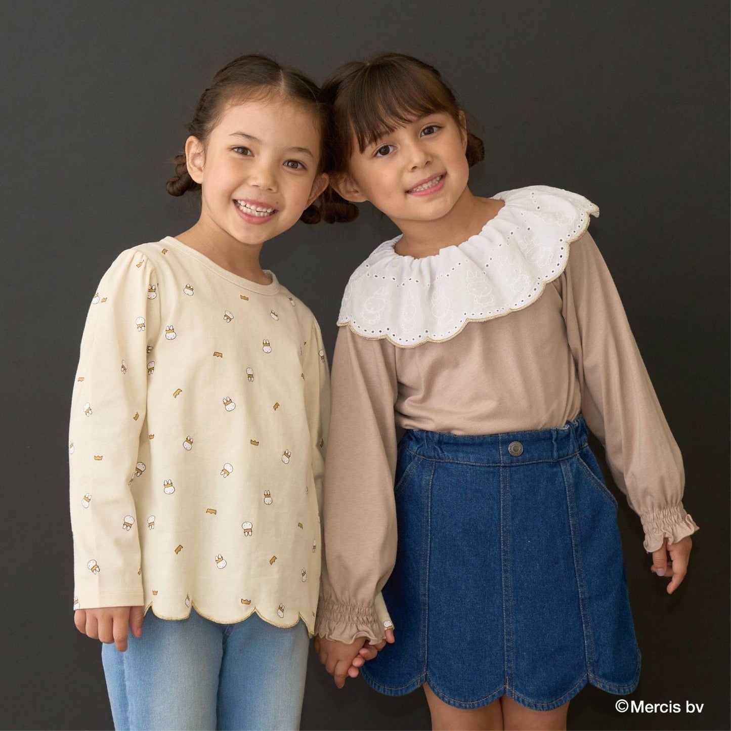 【商品】【Miffy】【軟棉】棉質蕾絲領上衣