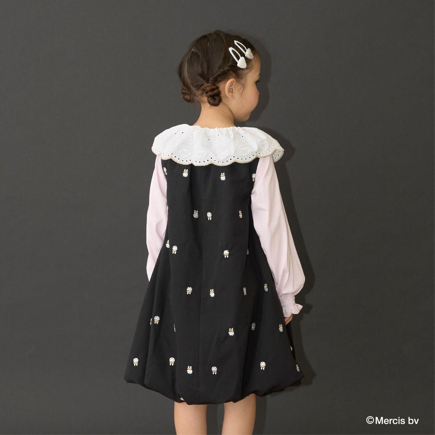 【商品】【Miffy】刺繡全印花泡泡連衣裙