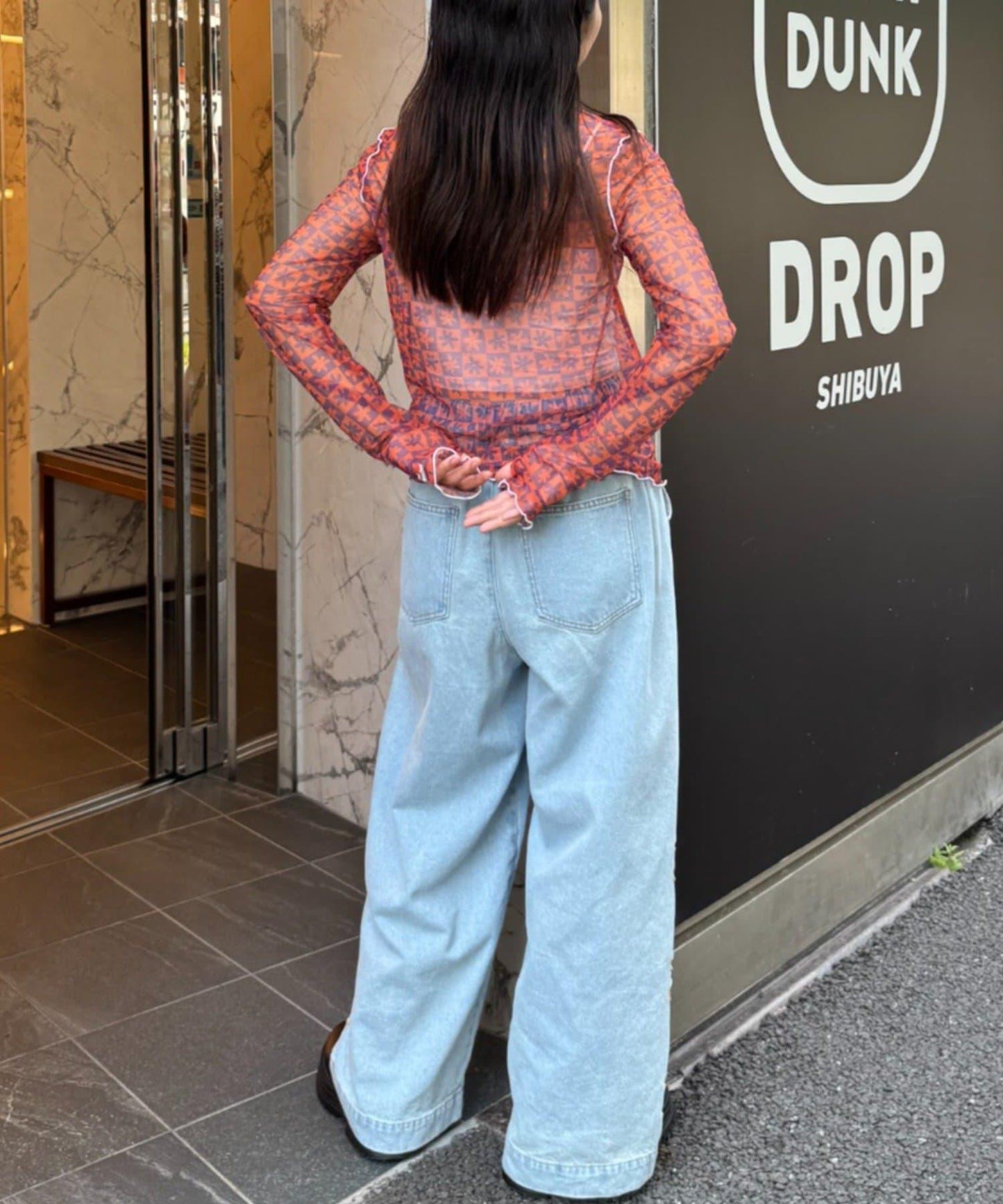 H.S組合花紋上衣