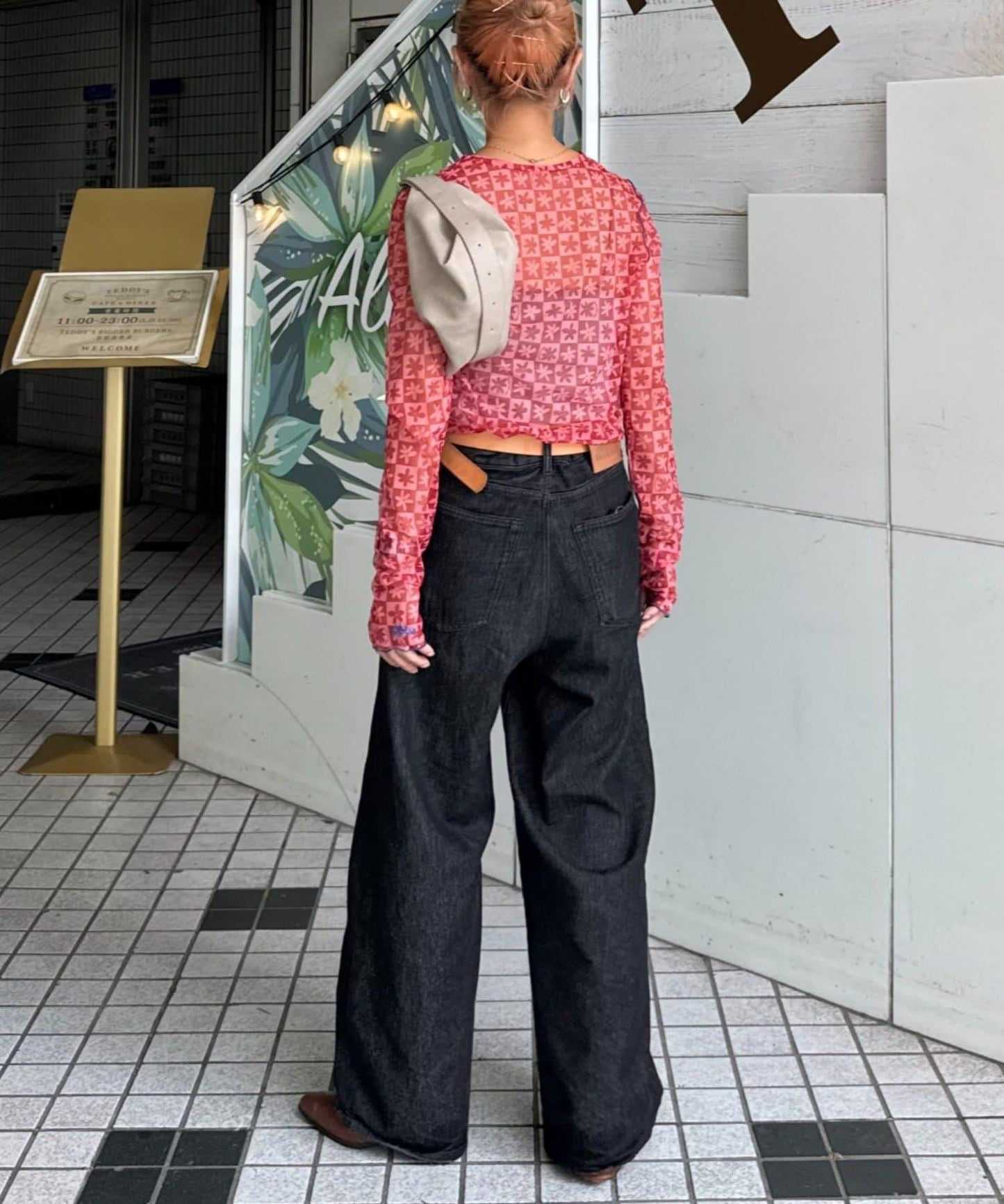 H.S組合花紋上衣