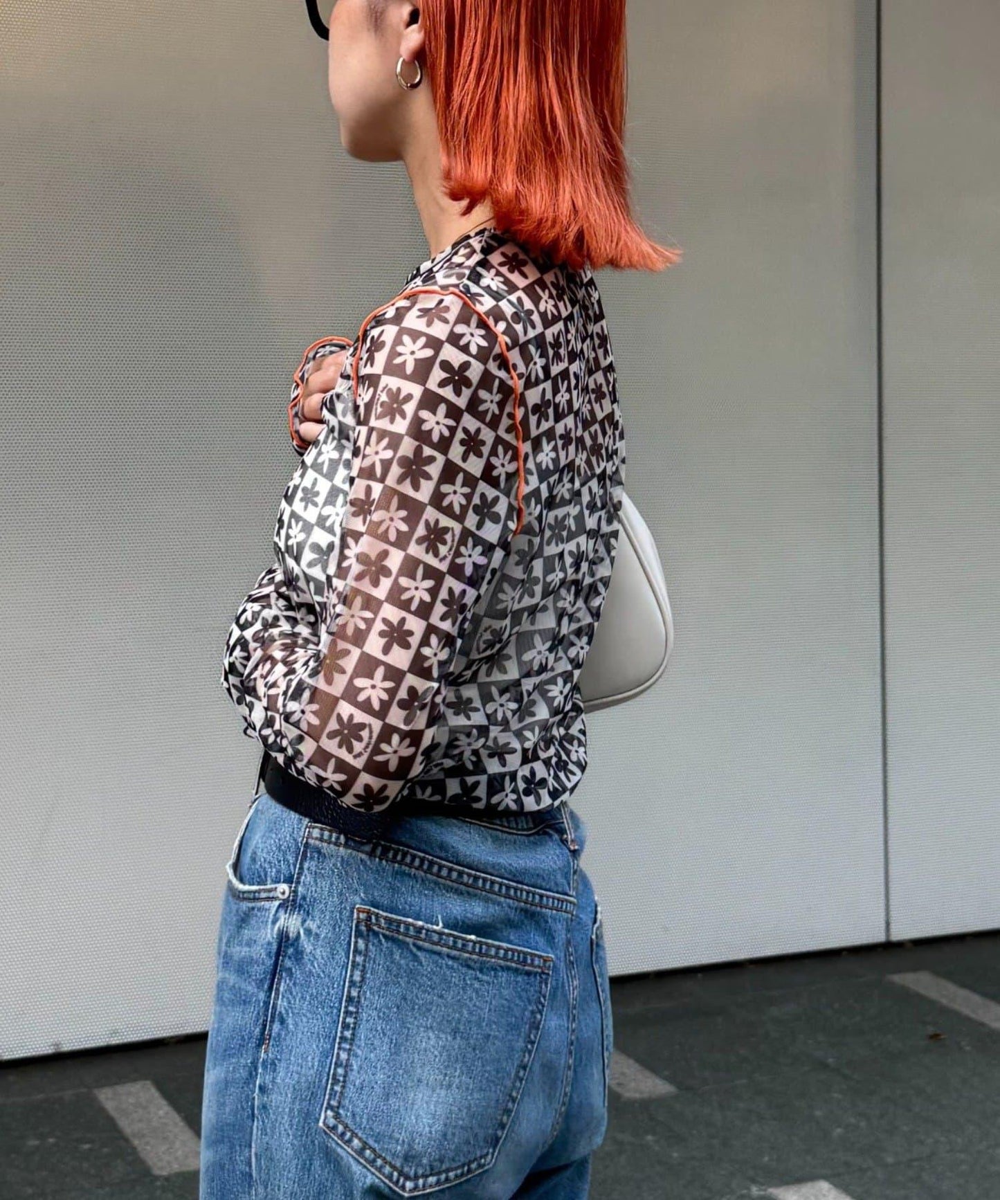 H.S組合花紋上衣