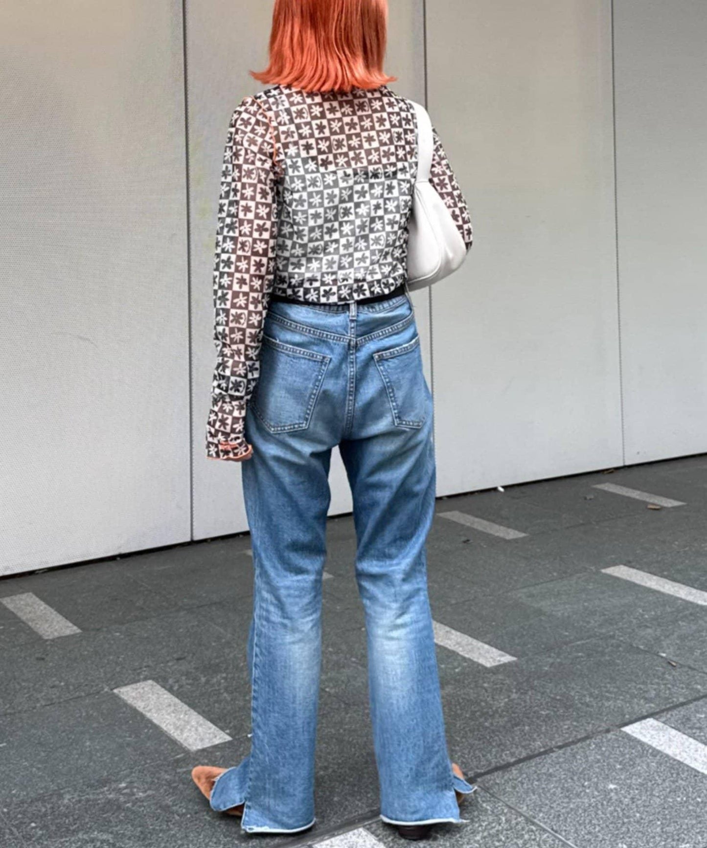 H.S組合花紋上衣