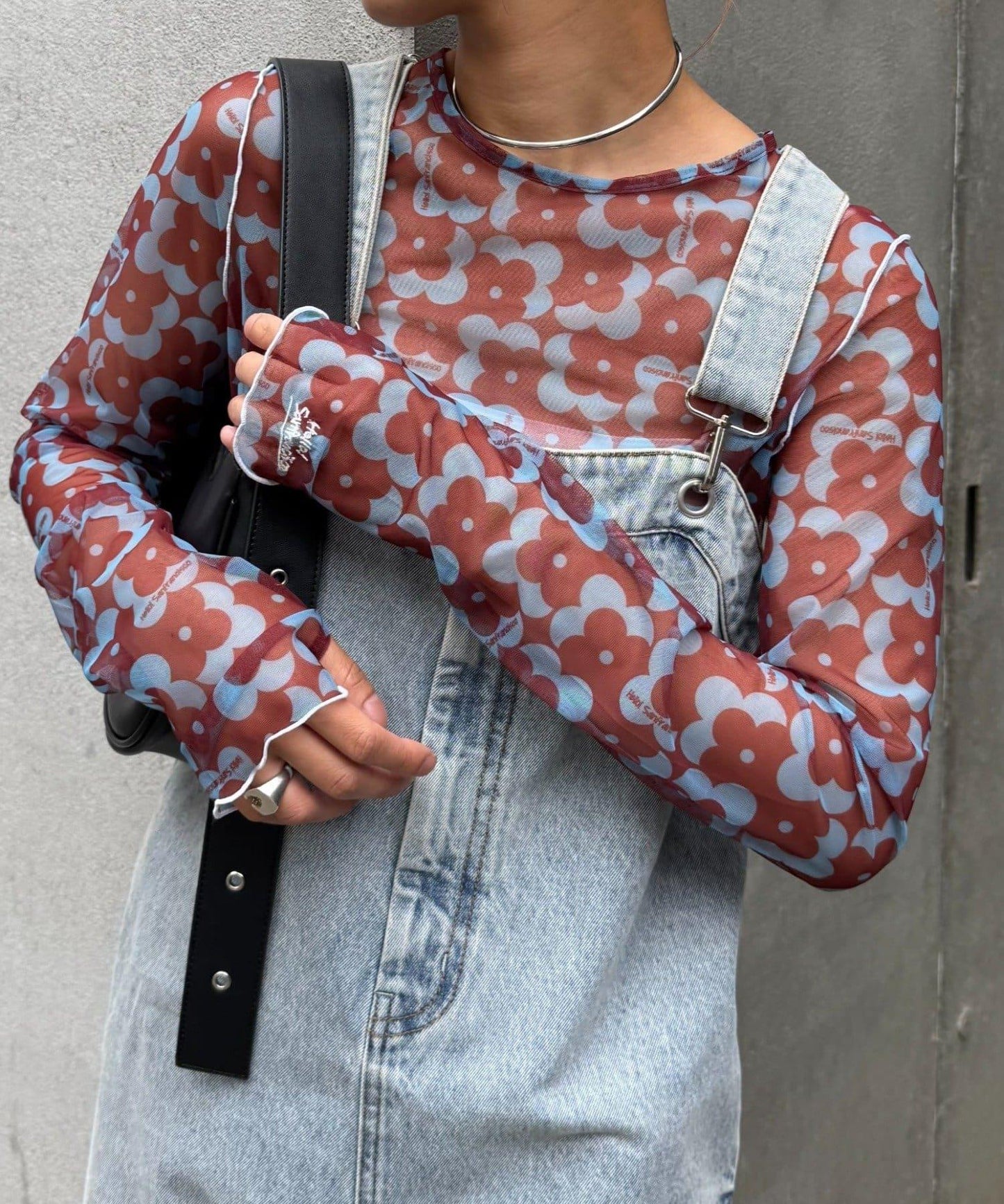 H.S組合花紋上衣