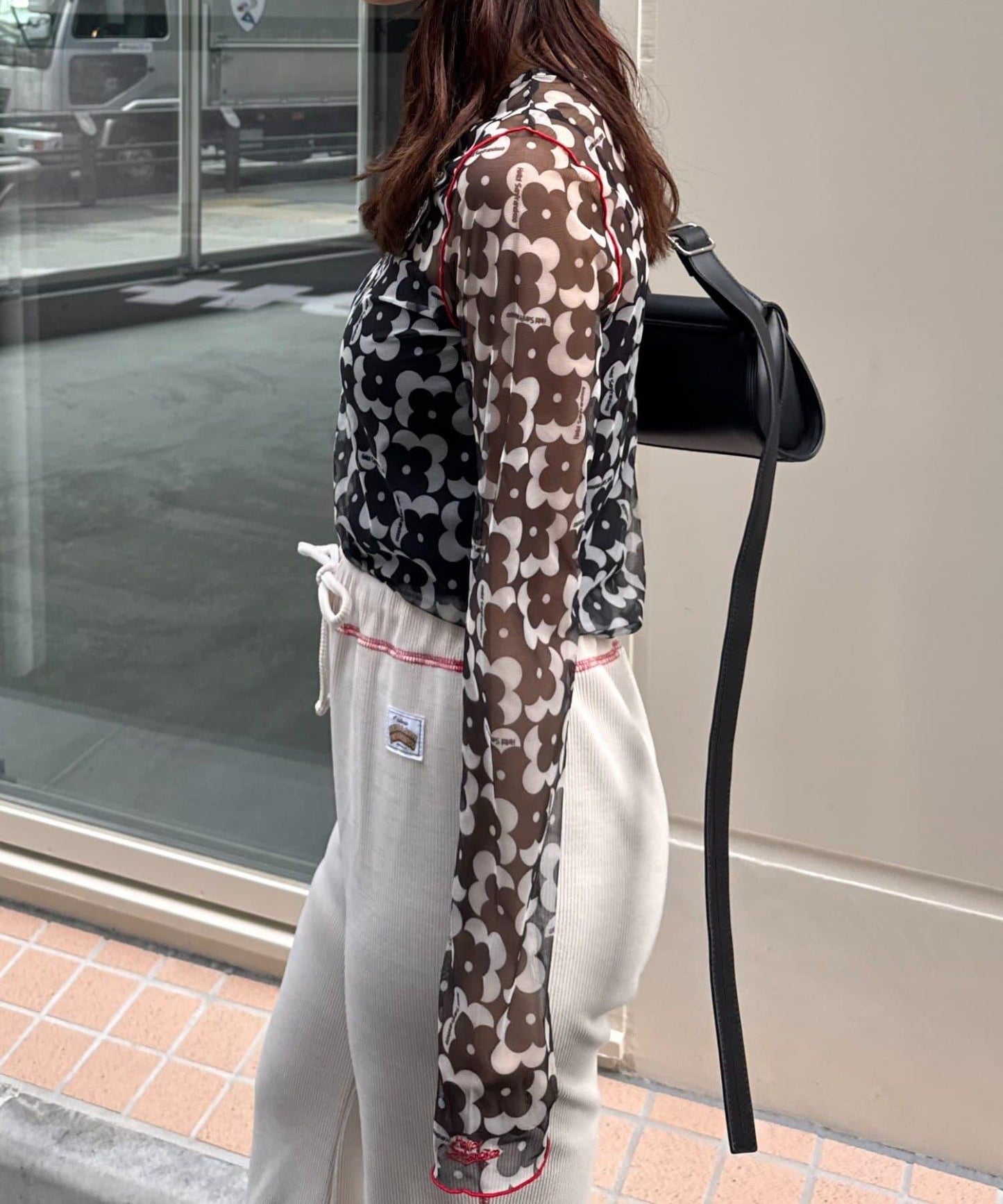 H.S組合花紋上衣