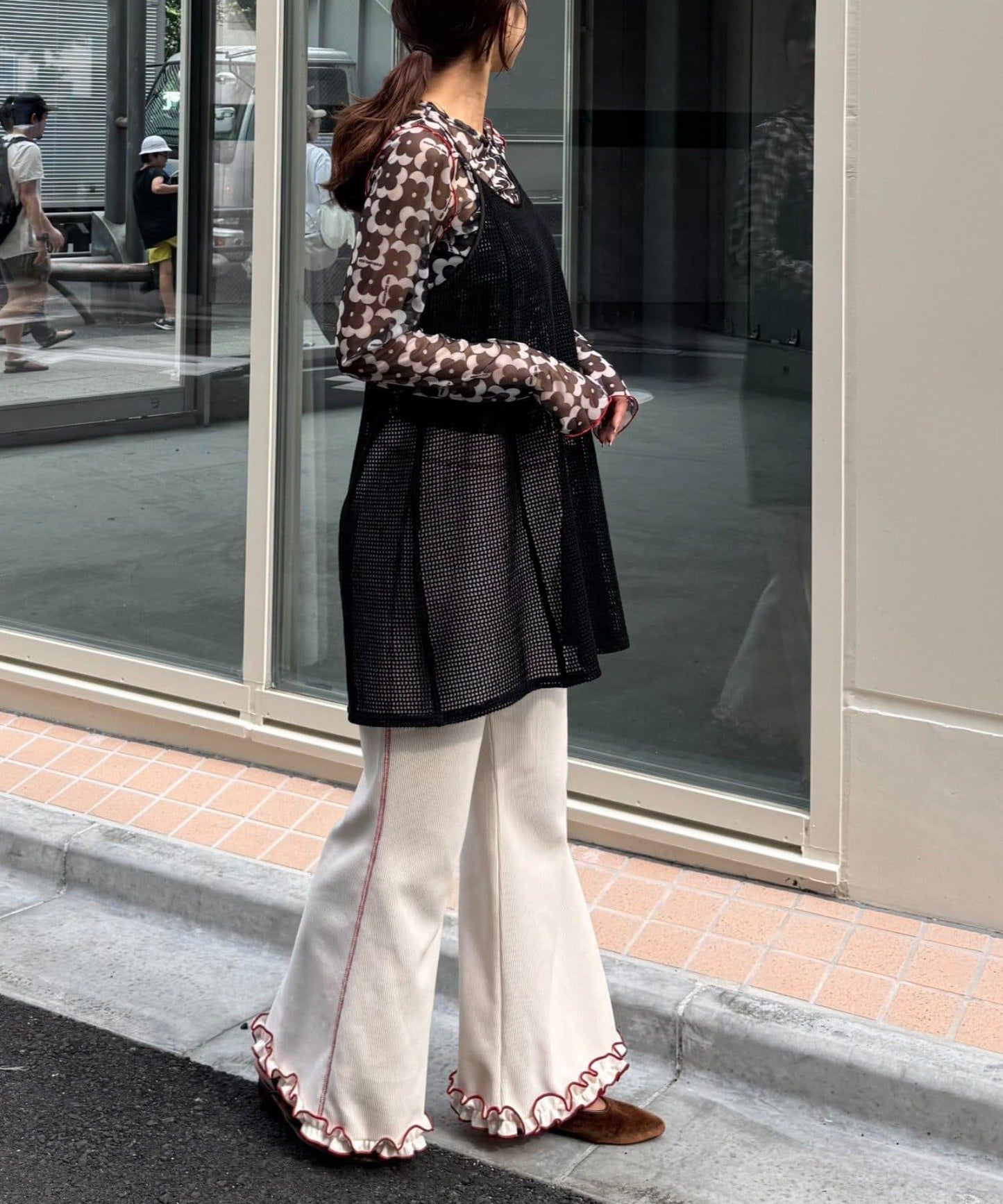 H.S組合花紋上衣