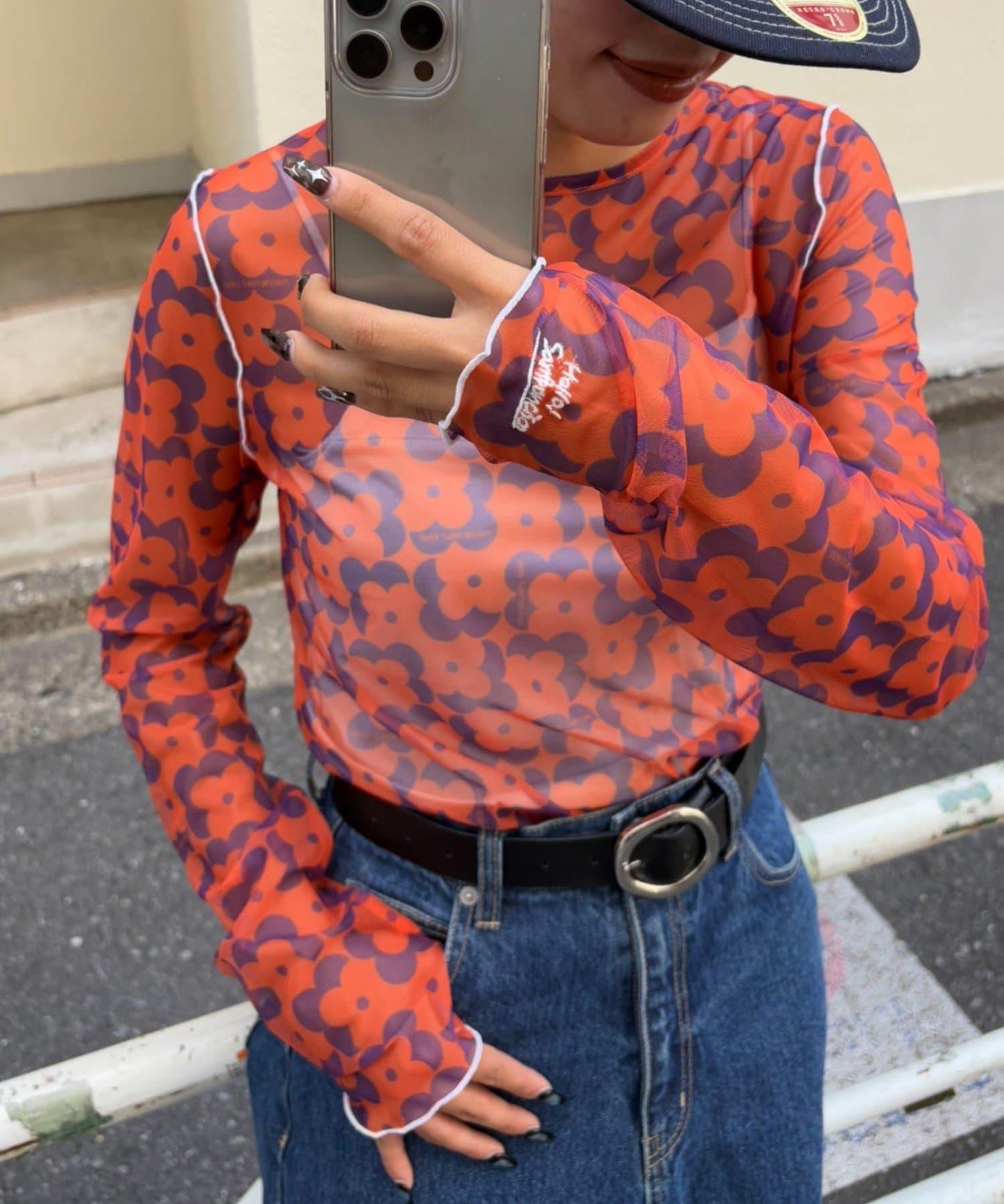 H.S組合花紋上衣