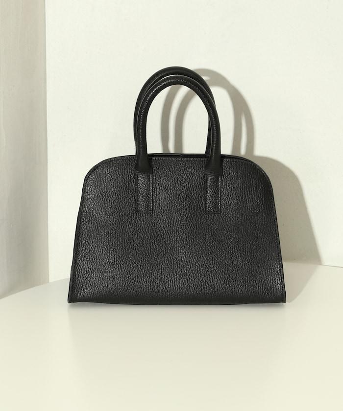 皮革 迷你波士頓包 / 牛皮 / 防水皮革