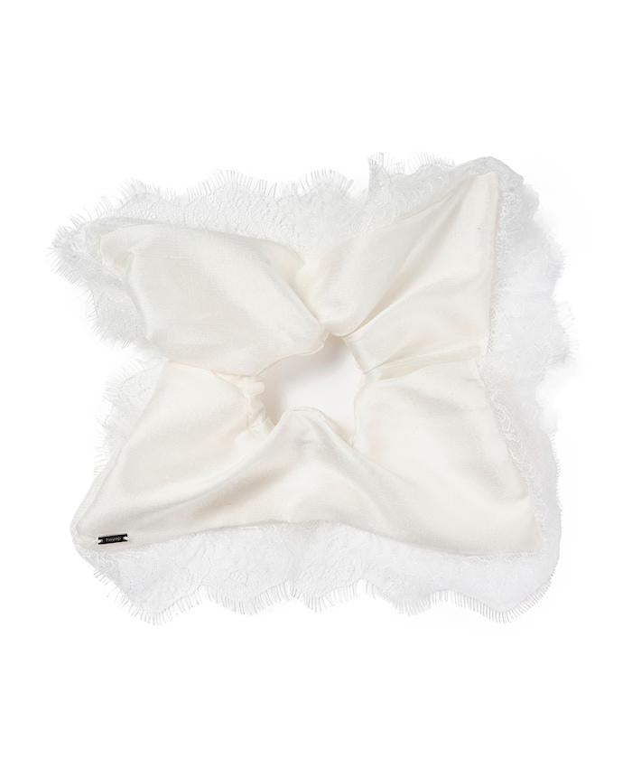 絲綢蕾絲髮圈 / hp03225