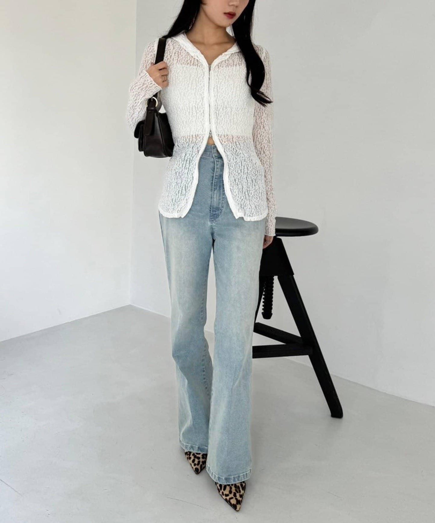 【限定】彈力牛仔褲