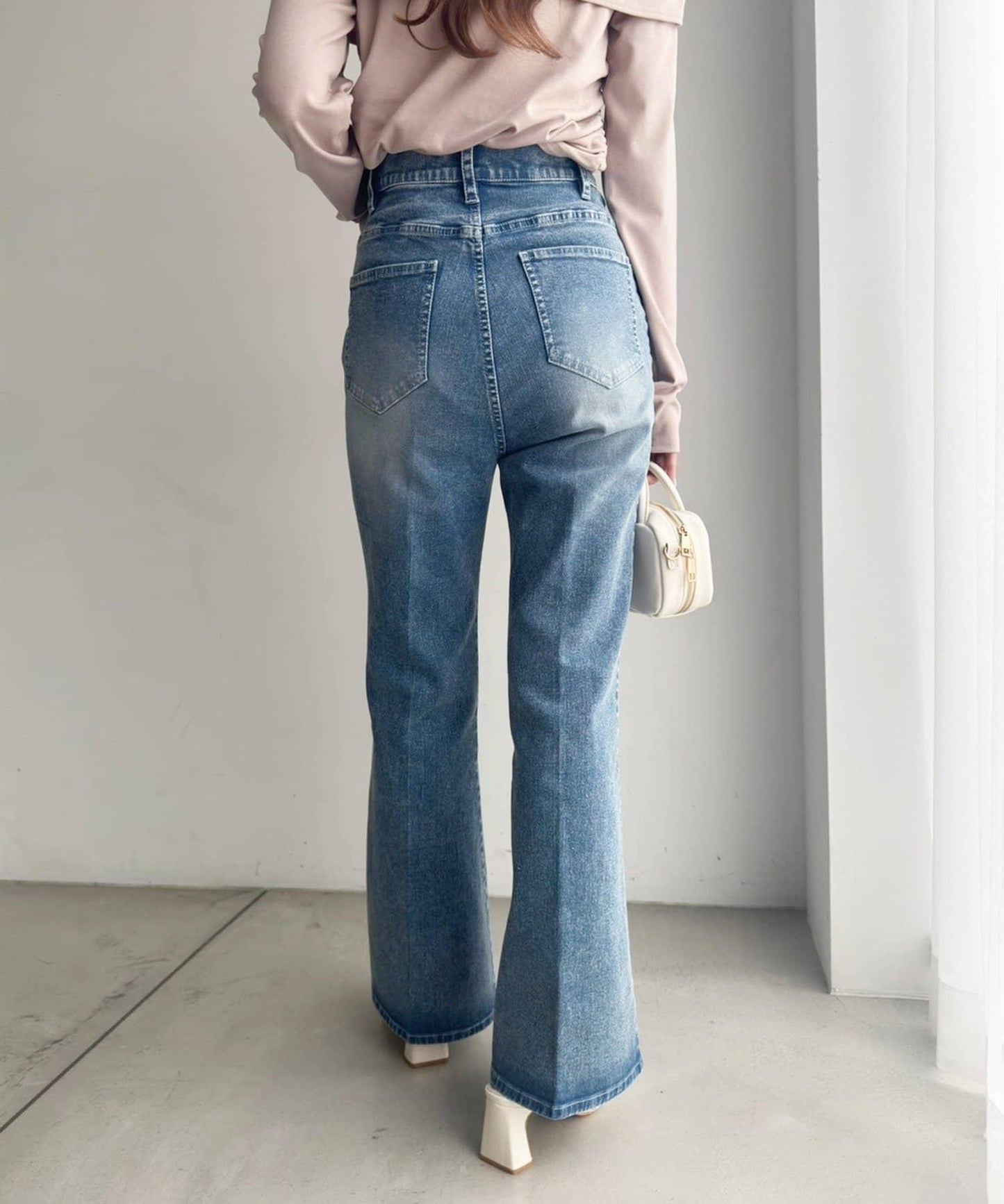 【限定】彈力牛仔褲