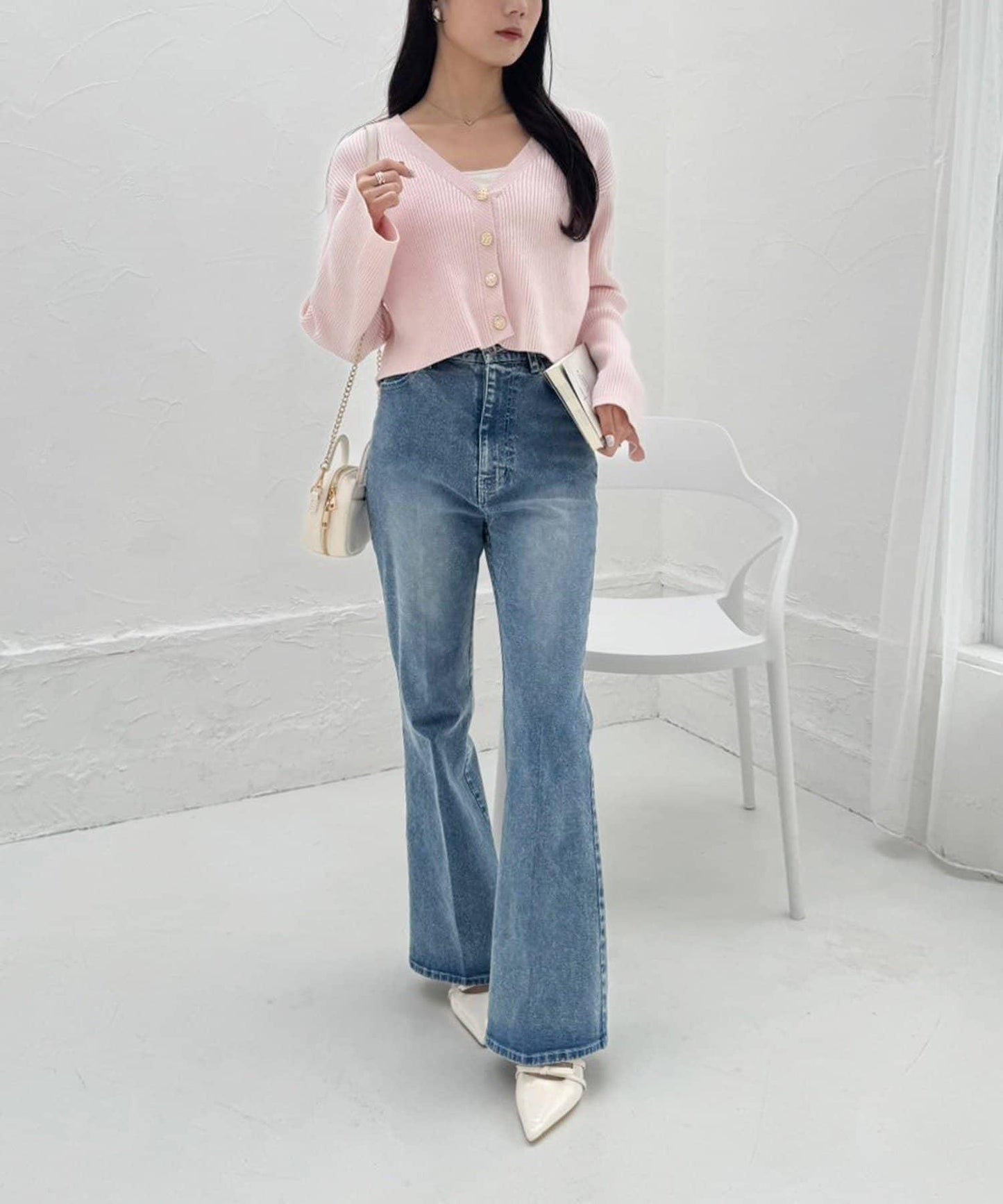 【限定】彈力牛仔褲