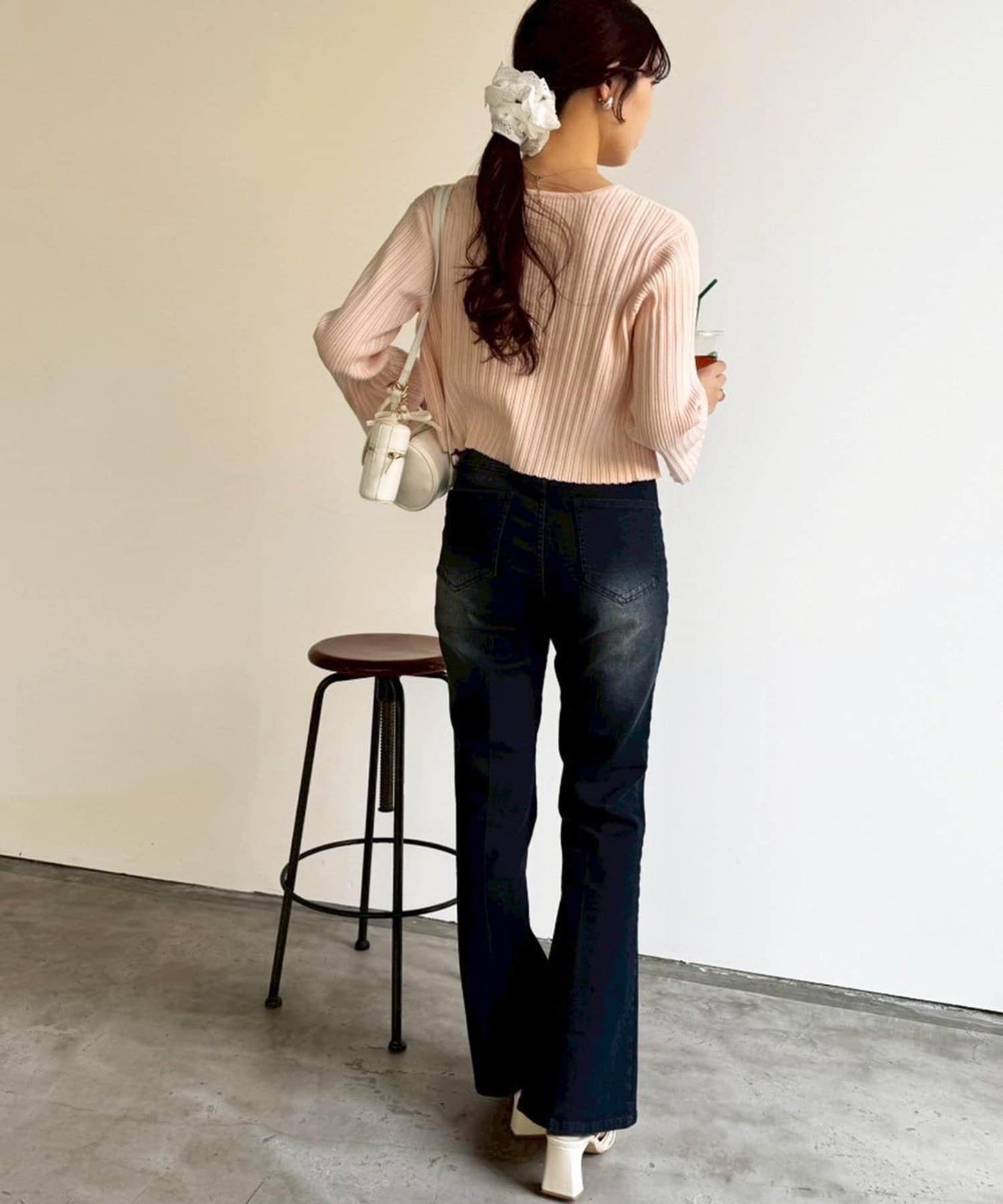 【限定】彈力牛仔褲