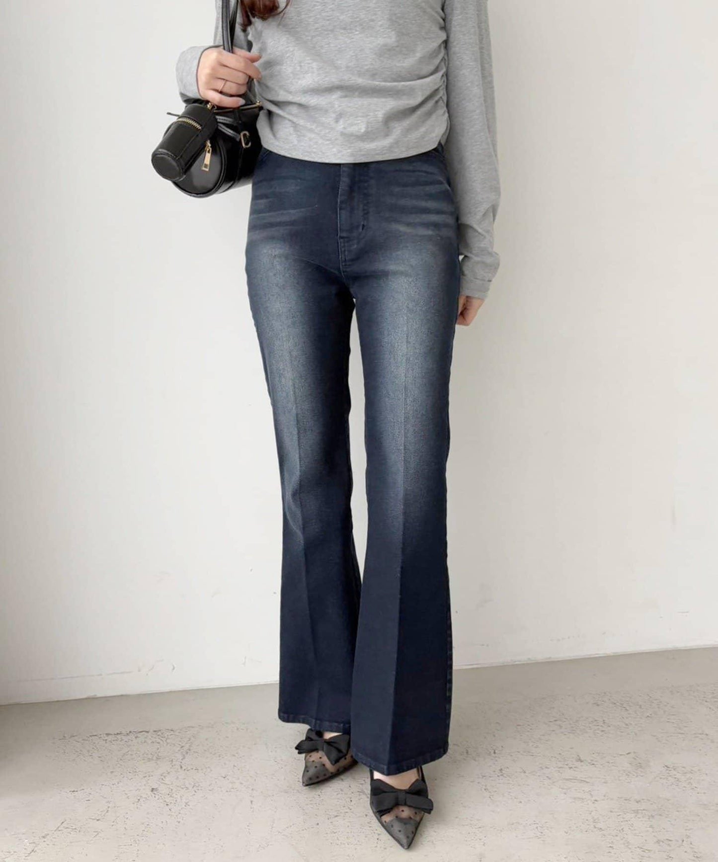 【限定】彈力牛仔褲