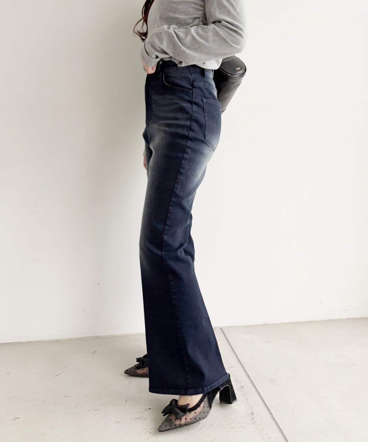 【限定】彈力牛仔褲