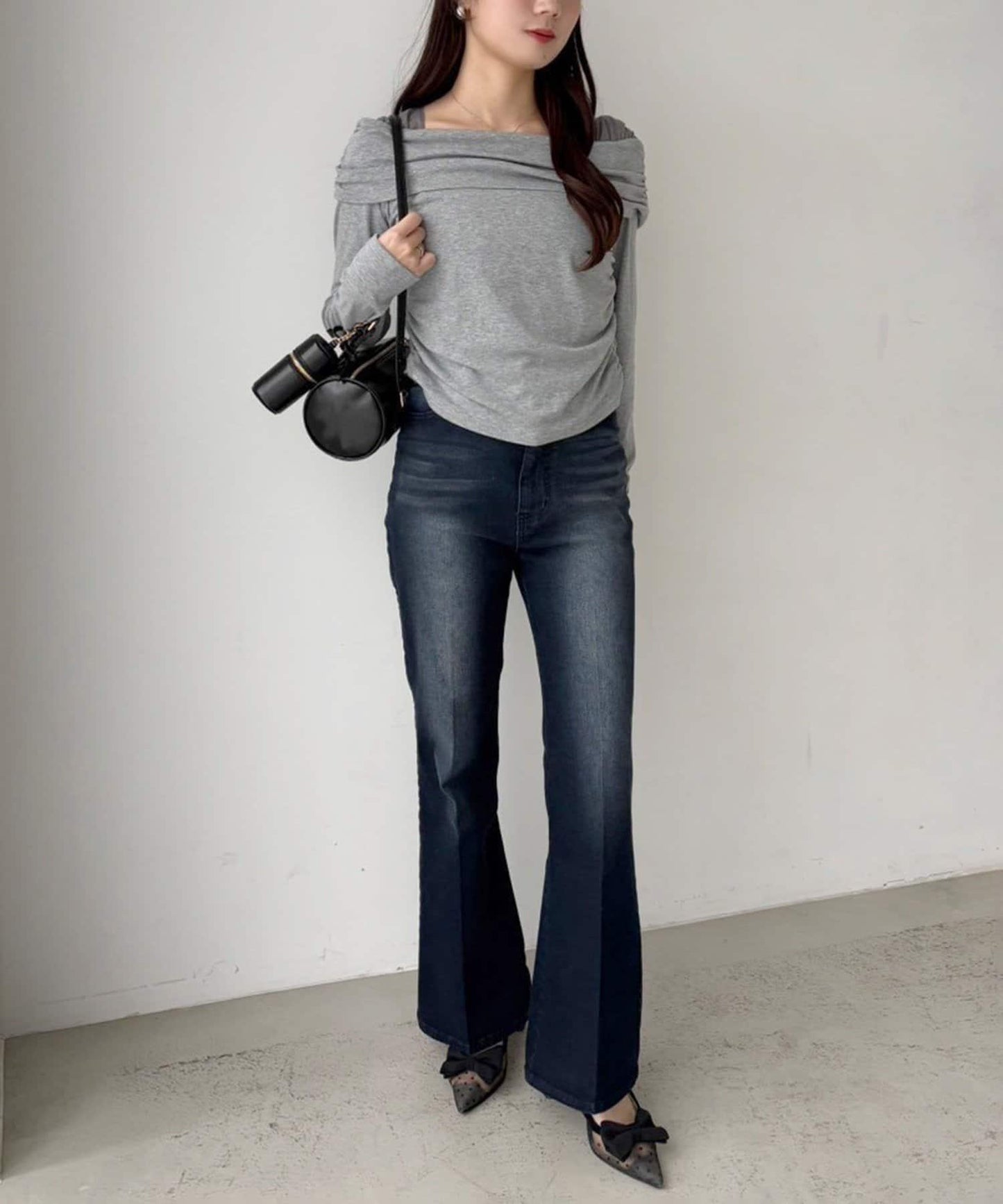 【限定】彈力牛仔褲