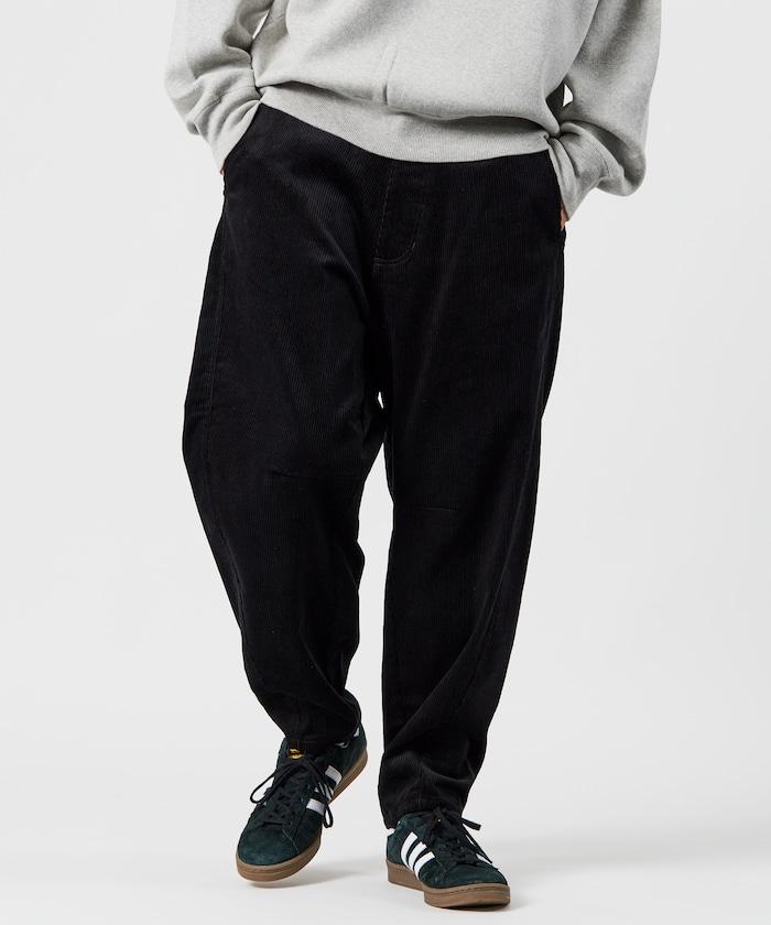 寬鬆版型 燈芯絨 弧形褲褲 / 錐形版型 【限定推出】