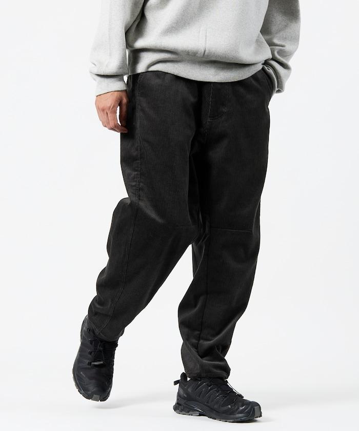 寬鬆版型 燈芯絨 弧形褲褲 / 錐形版型 【限定推出】