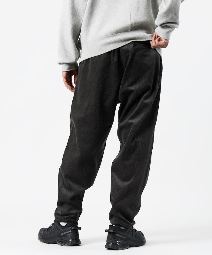 寬鬆版型 燈芯絨 弧形褲褲 / 錐形版型 【限定推出】