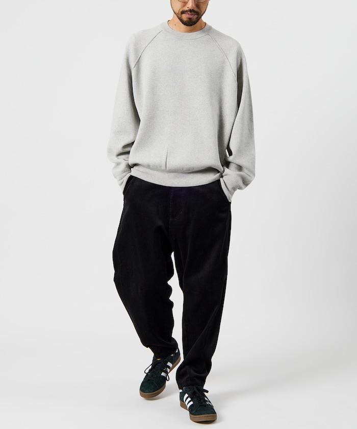 寬鬆版型 燈芯絨 弧形褲褲 / 錐形版型 【限定推出】