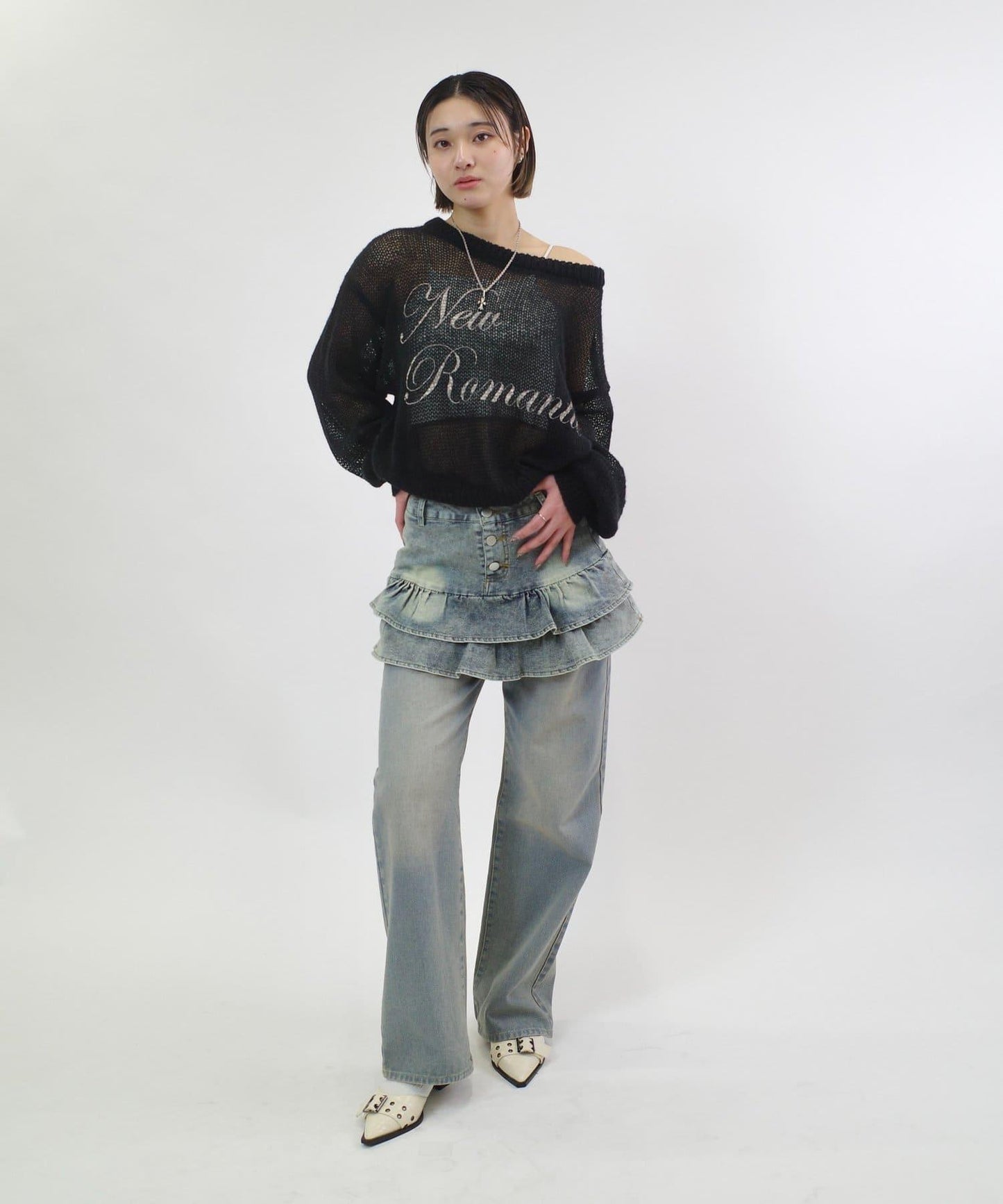 透明針織