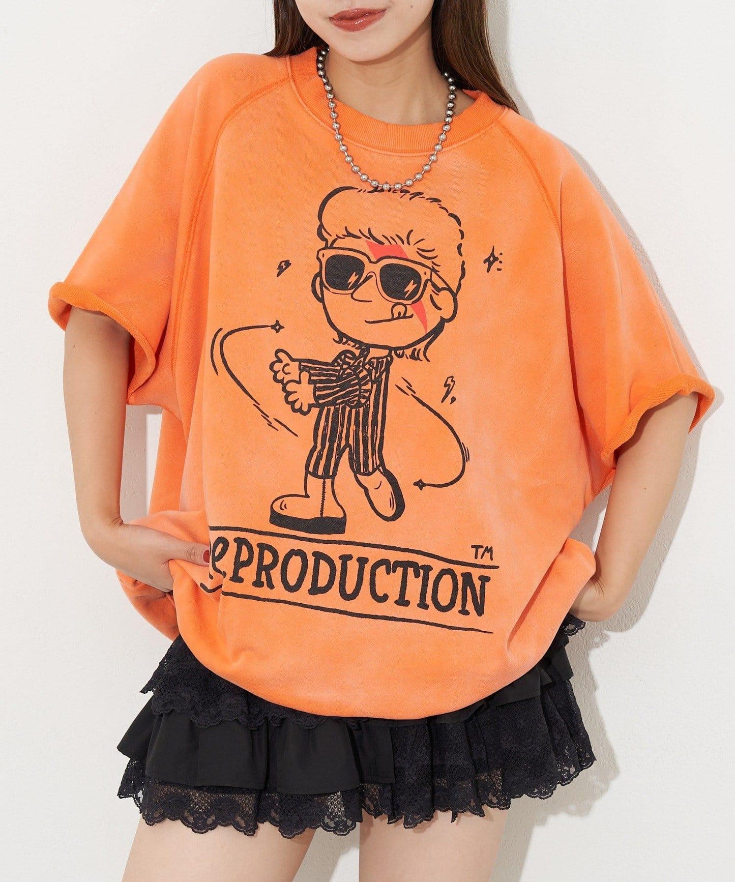 【復刻標籤】短袖拉甘運動衫