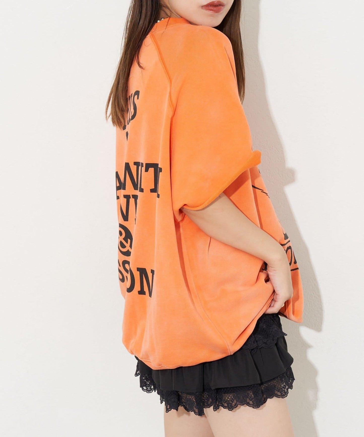 【復刻標籤】短袖拉甘運動衫