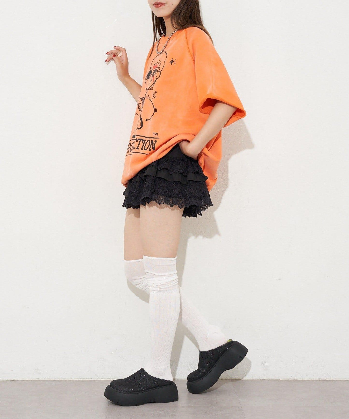 【復刻標籤】短袖拉甘運動衫