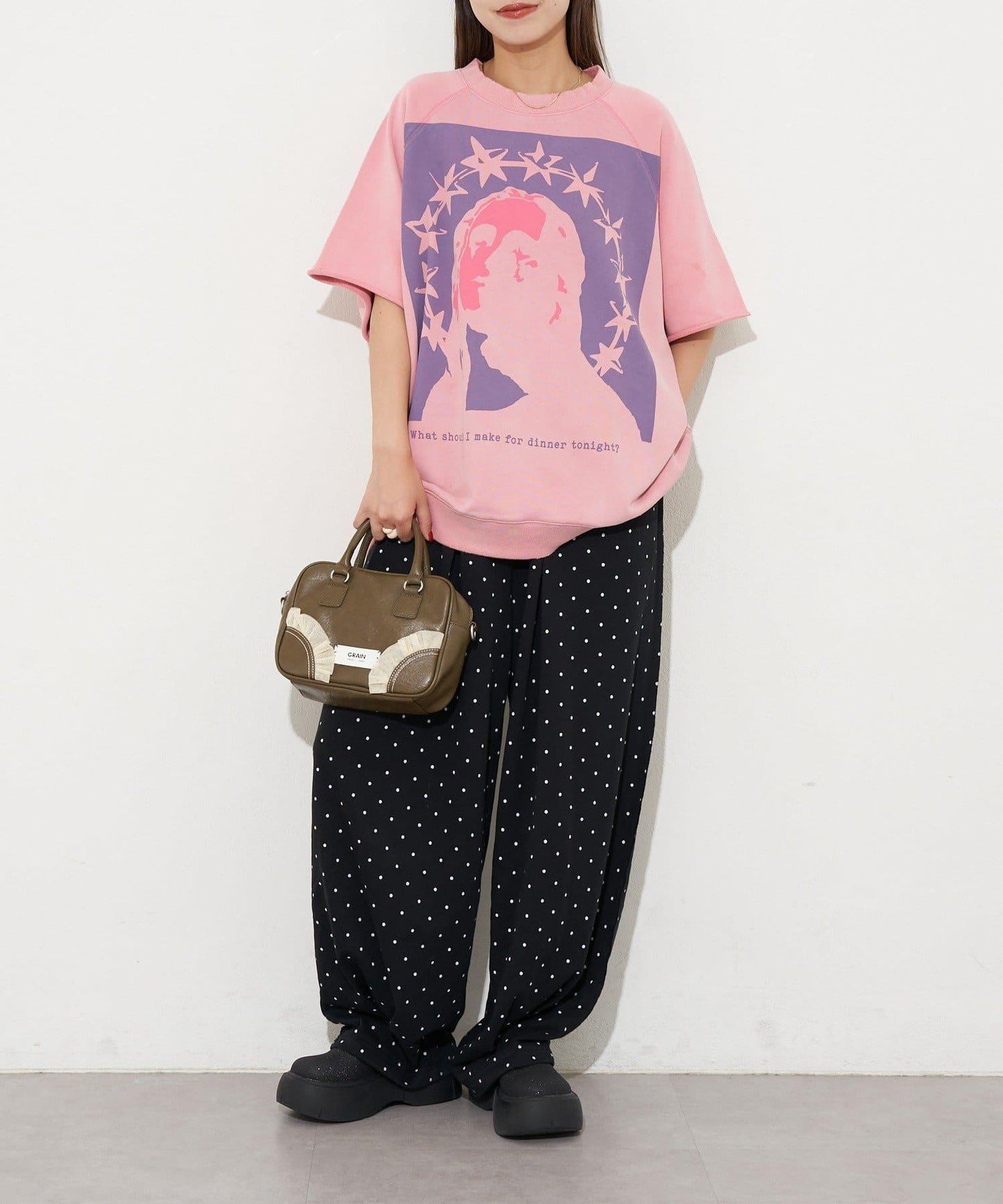 【復刻標籤】短袖拉甘運動衫