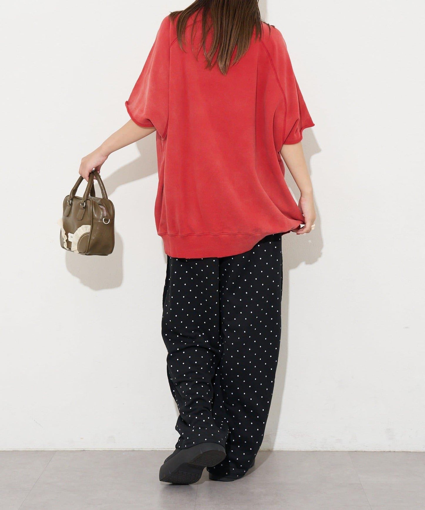 【復刻標籤】短袖拉甘運動衫