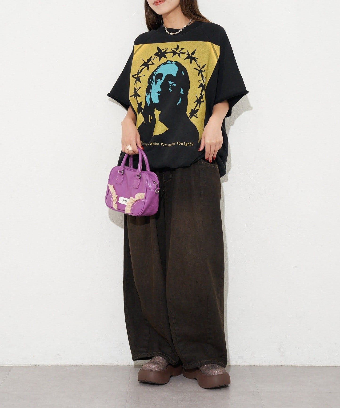 【復刻標籤】短袖拉甘運動衫