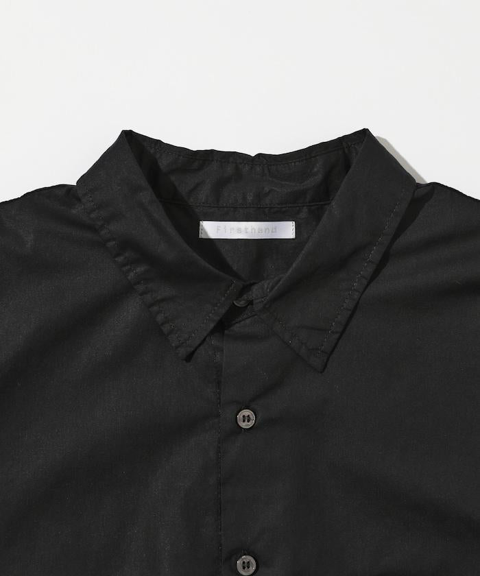 輕鬆合身寬鬆襯衫 / 常規領 / 長袖