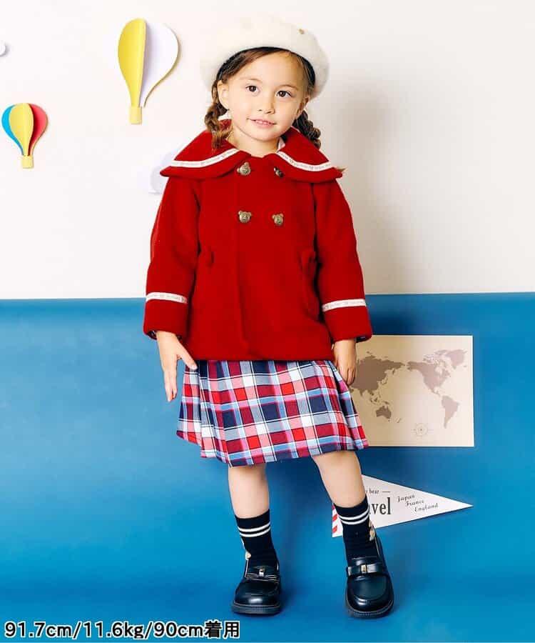 tiny bear 水手領大衣