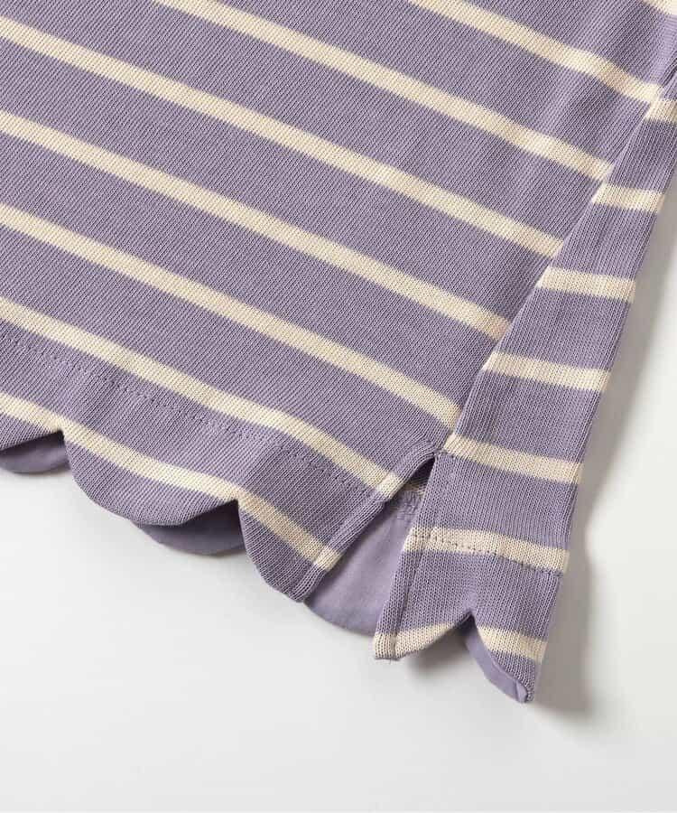 蝴蝶結鏤空邊T恤