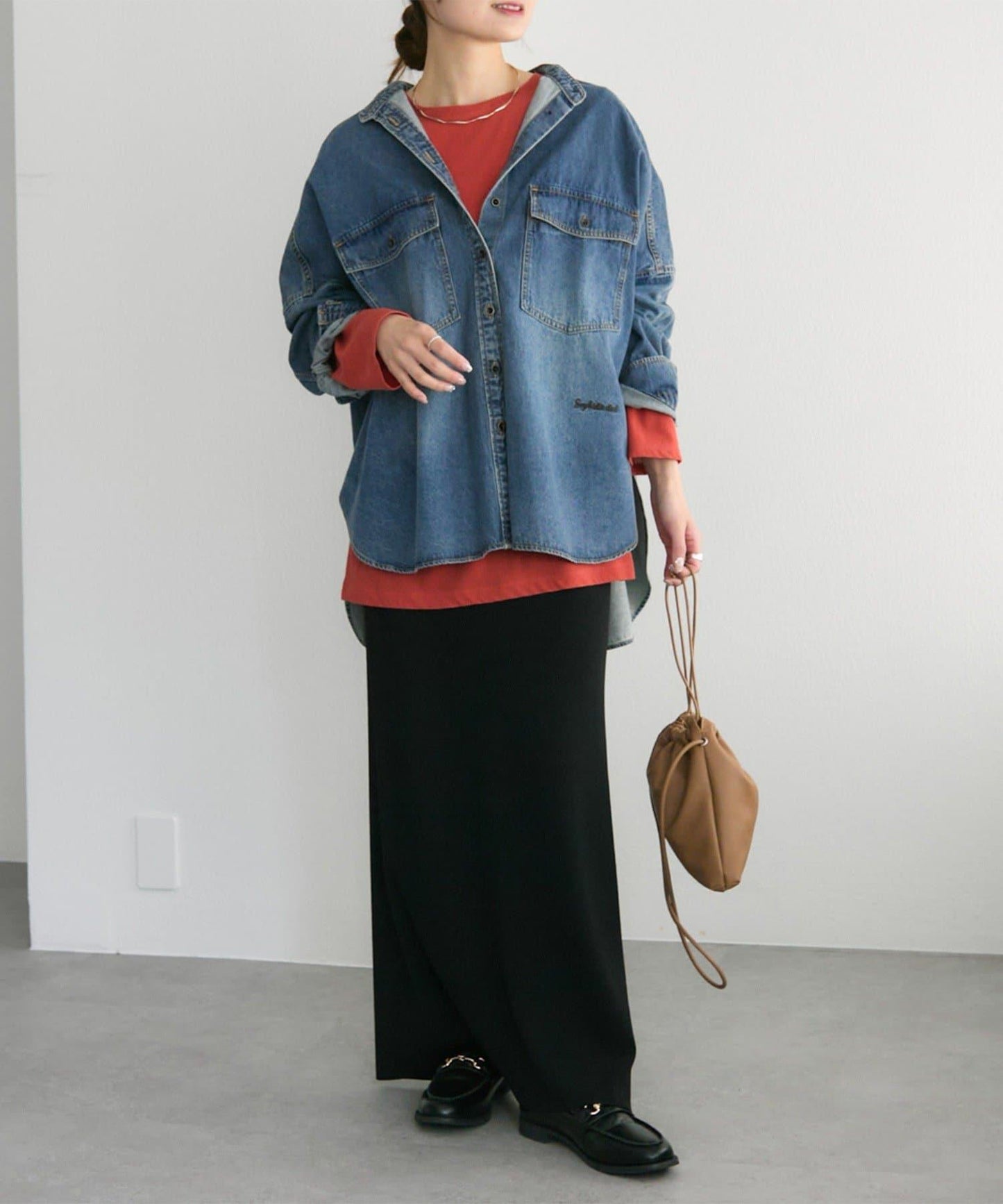 【25AW新色上市!】棉質透視長袖T恤