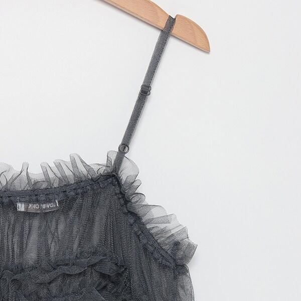 網紗吊帶背心套裝