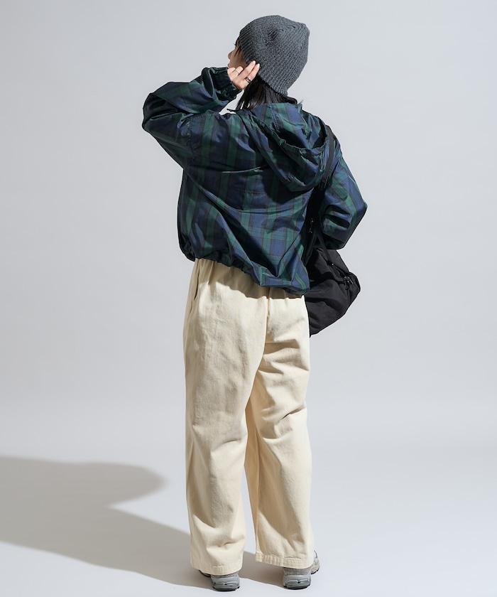 特別格紋套頭風衣