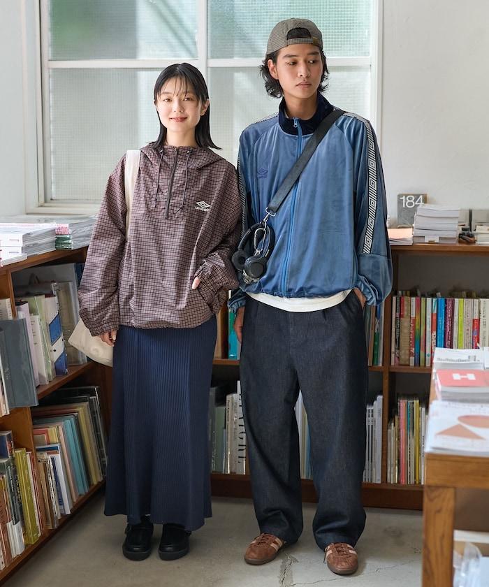 特別格紋套頭風衣
